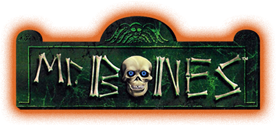 Mr. Bones title screen for Sega Saturn